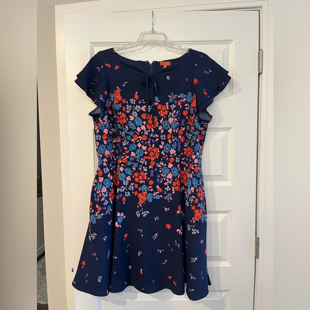 Modcloth Floral Dress with Pockets, Size 1X
